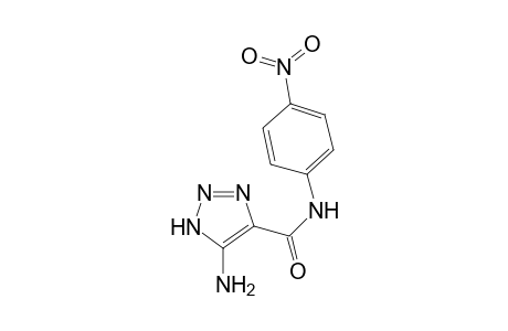 1H-1,2,3-Triazole-4-carboxamide, 5-amino-N-(4-nitrophenyl)-