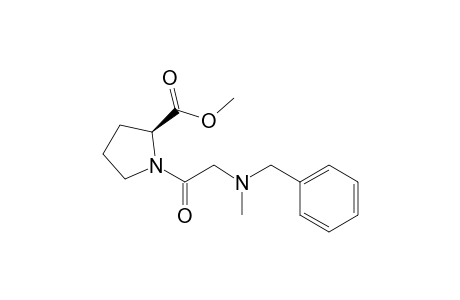 1-(N-Benzyl-N-methylglycyl)-(S)-proline - methyl ester