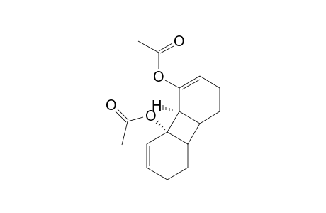 all-cis-1,3-diacetoxytricyclo[6.4.0.0(2,7)]dodeca-3,11-diene