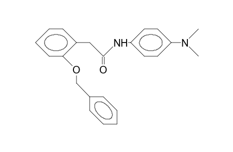 (2-Benzyloxy-phenyl)-N-(4-dimethylamino-phenyl)-acetamide