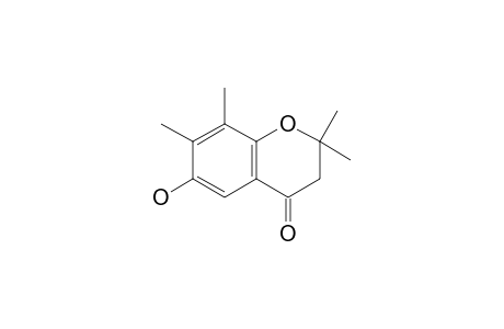6-hydroxy-2,2,7,8-tetramethylchroman-4-one