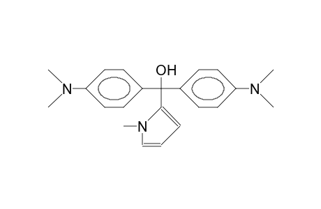 Bis(4-<N,N-dimethylamino>-phenyl)-(N-methyl-pyrrol-2-yl)-methanol