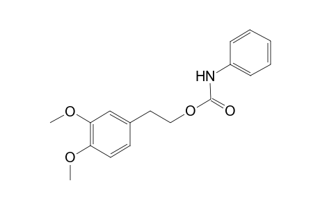 2-(3,4-Dimethoxyphenyl)ethyl phenylcarbamate