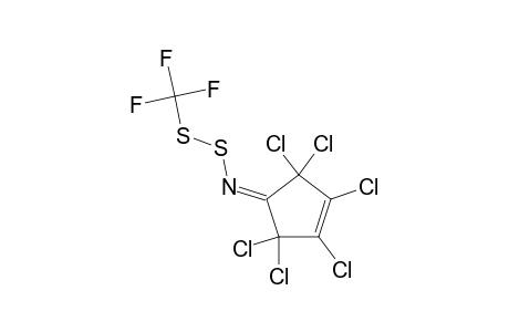 TRIFLUOROMETHYL-(HEXACHLORO-3-CYCLOPENTENYLIDENAMINO)-DISULFIDE