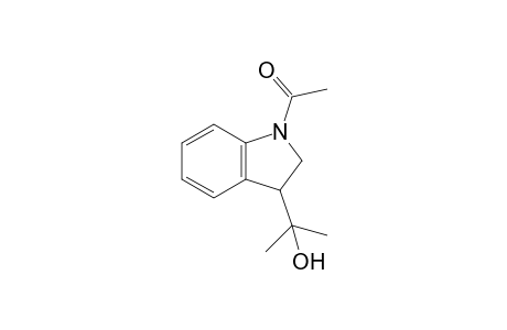 N-Acetyl-2,3-dihydro-3-(2-hydroxypropan-2-yl)indole