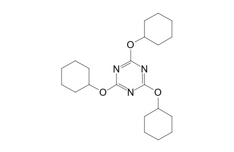 2,4,6-Tris(cyclohexyloxy)-1,3,5-triazine