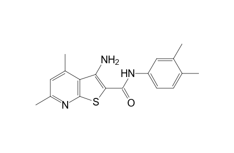 Thieno[2,3-b]pyridine-2-carboxamide, 3-amino-N-(3,4-dimethylphenyl)-4,6-dimethyl-