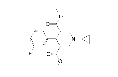 1-Cyclopropyl-4-(3-fluoro-phenyl)-1,4-dihydro-pyridine-3,5-dicarboxylic acid dimethyl ester