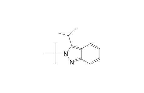 2H-Indazole, 2-(1,1-dimethylethyl)-3-(1-methylethyl)-