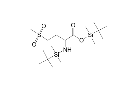 tert-Butyl(dimethyl)silyl 2-([tert-butyl(dimethyl)silyl]amino)-4-(methylsulfonyl)butanoate