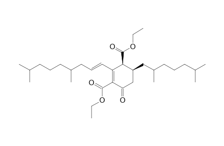 DIETHYL-4-(2,6-DIMETHYLHEPTYL)-2-(4,8-DIMETHYLNON-1-ENYL)-6-OXOCYCLOHEX-1-ENE-1,3-DICARBOXYLATE