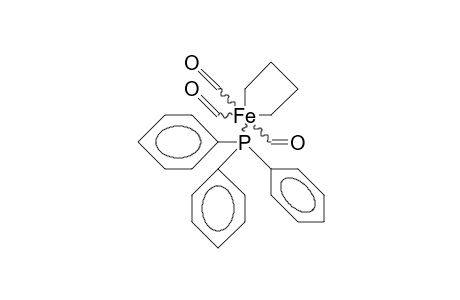 Tricarbonyl-(triphenyl-phosphane)-ferra-cyclopentane