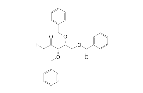 1-DEOXY-1-FLUORO-3,4-DI-O-BENZYL-5-O-BENZOYL-D-XYLULOSE