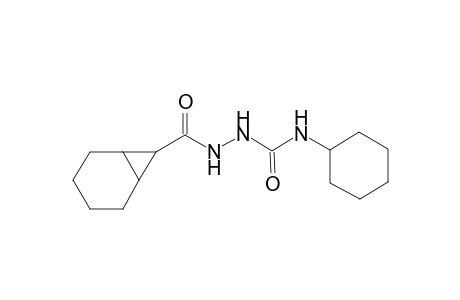 bicyclo[4.1.0]heptane-7-carboxylic acid, 2-[(cyclohexylamino)carbonyl]hydrazide