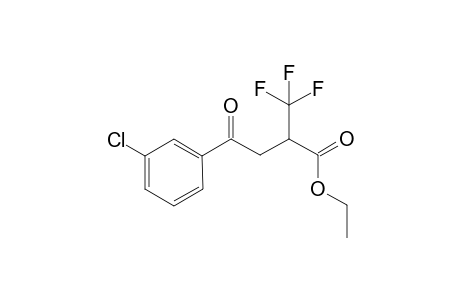 Ethyl 4-(3-chlorophenyl)-4-oxo-2-(trifluoromethyl)butanoate