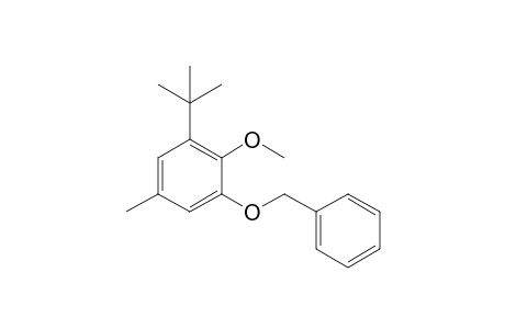 3-Benzyloxy-5-tert-butyl-4-methoxytoluene