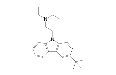 3-(t-Butyl)-9-[2'-(diethylamino)ethyl]-carbazole