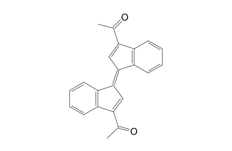 Ethanone, 1-[1-(3-acetyl-1H-inden-1-ylidene)-1H-inden-3-yl]-