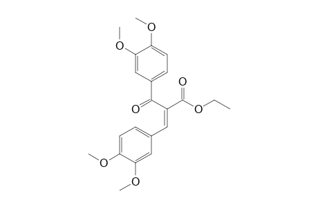 Ethyl (2E)-2-(3,4-Dimethoxybenzoyl)-3-(3,4-dimethoxyphenyl)prop-2-enoate