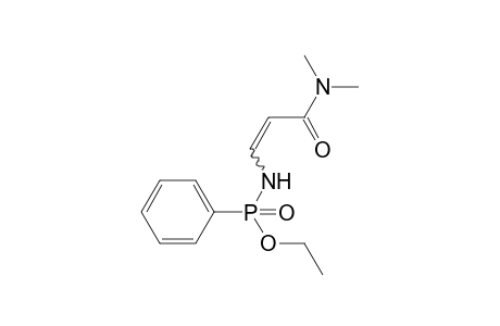 (E,Z)-P-Ethoxy-P-phenyl-N-(N,N-dimethylacrylamide)phosphonamide