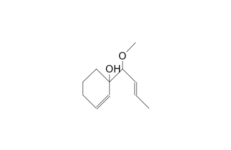 1-(1-Methoxy-(E)-2-butenyl)-2-cyclohexen-1-ol