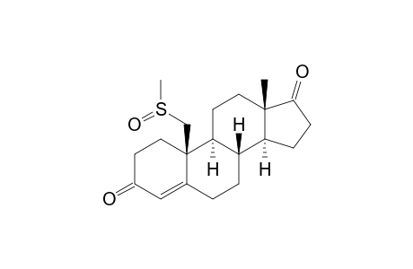 Androst-4-ene-3,17-dione, 19-(methylsulfinyl)-