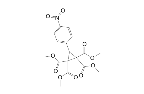3-(4-nitrophenyl)cyclopropane-1,1,2,2-tetracarboxylic acid tetramethyl ester