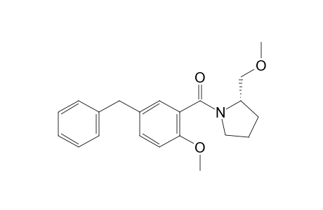 (S)-(5-benzyl-2-methoxyphenyl)(2-(methoxymethyl)pyrrolidin-1-yl)methanone