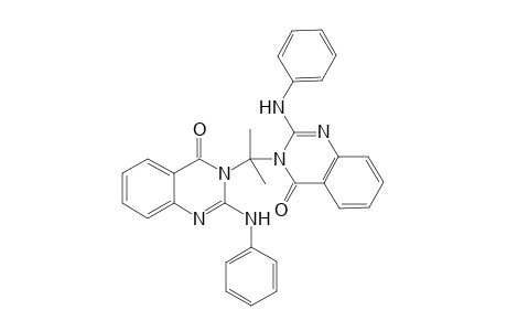 2,2-Bis[3,3'-(2-phenylamino)quinazolin-4(3H)-one]isopropane