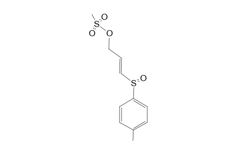 (2E,Rs)-3-p-Tolylsulfinyl-2-propenylmethanesulfonate