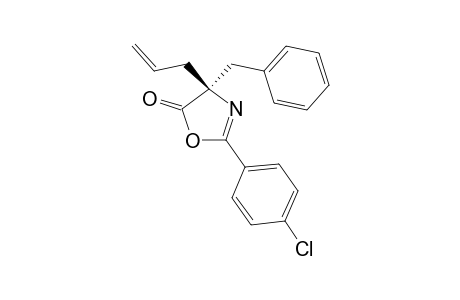 (S)-4-Allyl-4-benzyl-2-(4-chlorophenyl)oxazol-5(4H)-one