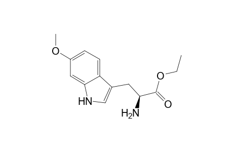 Ethyl (2S)-2-amino-3-(6-methoxy-1H-indol-3-yl)propanoate