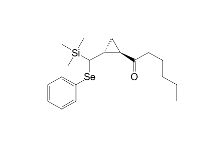1-[(1R,2R)-2-[(phenylseleno)-trimethylsilyl-methyl]cyclopropyl]hexan-1-one