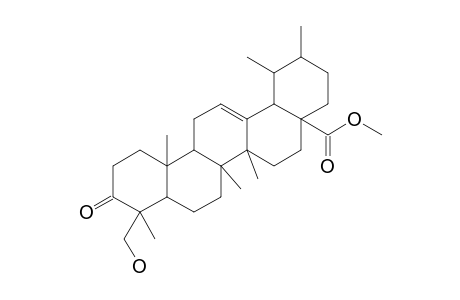 Methyl-24-hydroxy-3-oxo-urs-12-en-28-oate