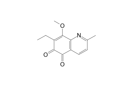 7-Ethyl-8-methoxy-2-methyl-5,6-quinolinedione