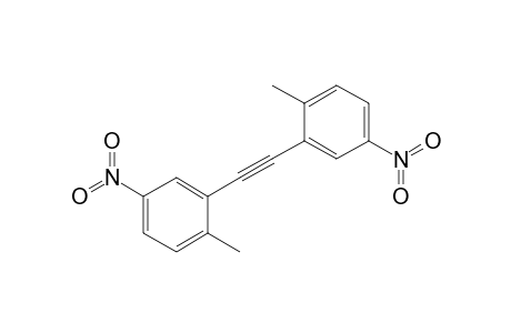 bis(2'-Methyl-5'-nitrophenyl)ethyne