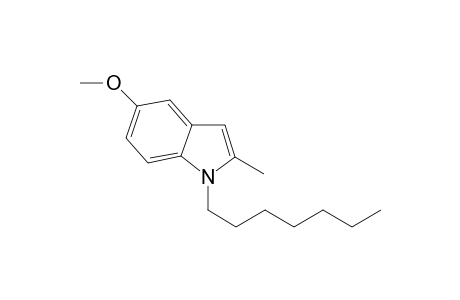 1-Heptyl-5-methoxy-2-methylindole