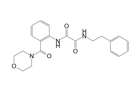 ethanediamide, N~1~-[2-(4-morpholinylcarbonyl)phenyl]-N~2~-(2-phenylethyl)-