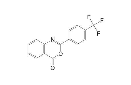 4H-3,1-Benzoxazin-4-one, 2-[4-(trifluoromethyl)phenyl]-