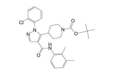 1-piperidinecarboxylic acid, 4-[1-(2-chlorophenyl)-4-[[(2,3-dimethylphenyl)amino]carbonyl]-1H-pyrazol-5-yl]-, 1,1-dimethylethyl ester