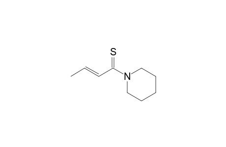 (E)-1-Piperidin-1ylbut-2-ene-1-thione