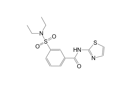 3-[(diethylamino)sulfonyl]-N-(1,3-thiazol-2-yl)benzamide