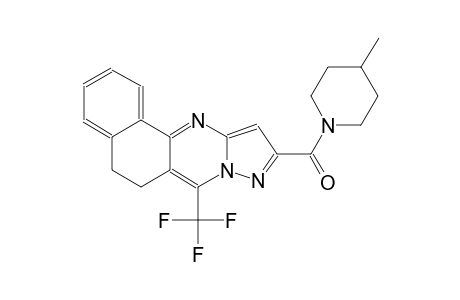 10-[(4-methyl-1-piperidinyl)carbonyl]-7-(trifluoromethyl)-5,6-dihydrobenzo[h]pyrazolo[5,1-b]quinazoline