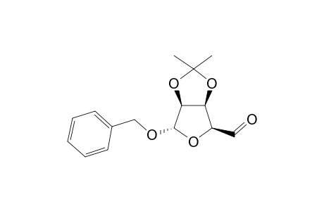 (3aS,4S,6S,6aS)-6-(benzyloxy)-2,2-dimethyl-3a,4,6,6a-tetrahydrofuro[4,3-d][1,3]dioxole-4-carbaldehyde