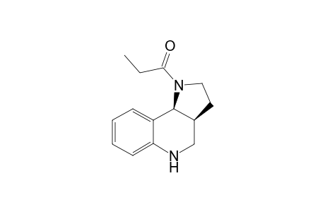 1-(2,3,3a,4,5,9b-hexahydropyrrolo[3,2-c])quinolin-1-yl)propan-1'-one
