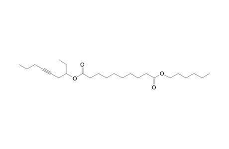 Sebacic acid, hexyl non-5-yn-3-yl ester