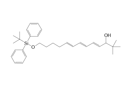 (4E,6E,8E)-13-(tert-Butyldiphenylsilanyloxy)-2,2-dimethyltrideca-4,6,8-trien-3-ol