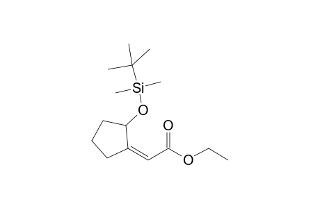 Ethyl (Z)-(2-tert-Butyldimethylsilylioxycyclopentylidene)acetate
