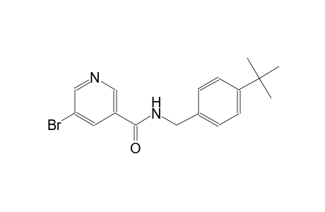 3-pyridinecarboxamide, 5-bromo-N-[[4-(1,1-dimethylethyl)phenyl]methyl]-