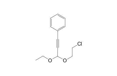 (3-(2-Chloroethoxy)-3-ethoxyprop-1-yn-1-yl)benzene
